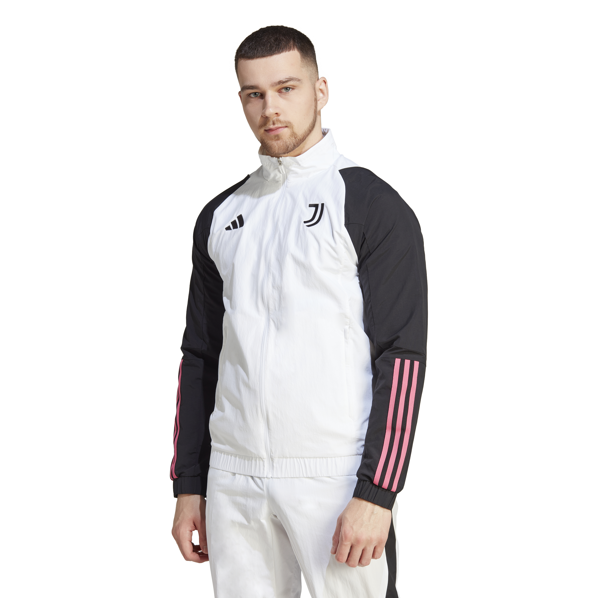 Veste de survêtement Juventus 2023/2024 - Blanc/Noir/Rose