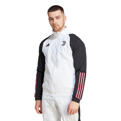 Juventus 2023/2024 Trainingsjacke – Weiß/Schwarz/Rosa - Footkorner