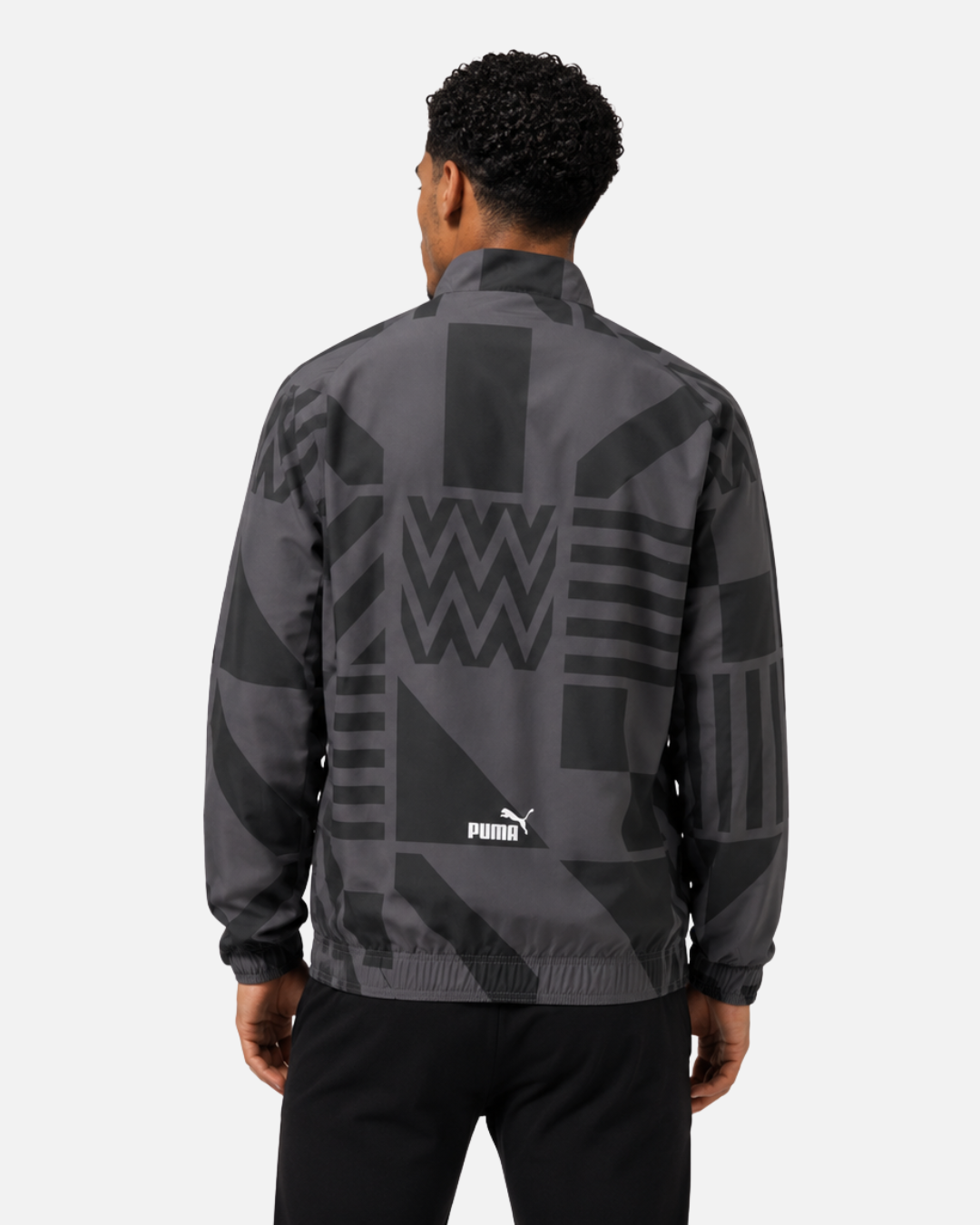 FootkornerJoggingjacke AC Mailand - Schwarz/Grau/Rot