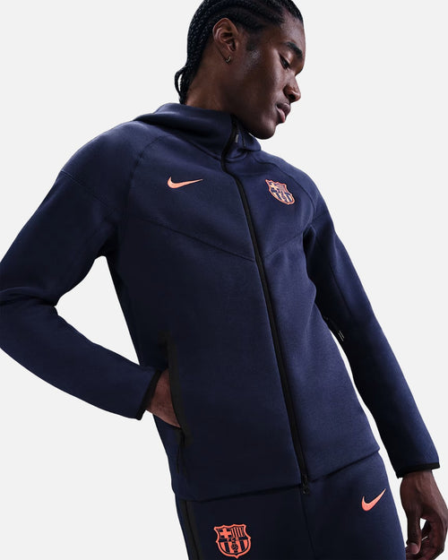 Veste Tech Fleece FC Barcelone 2025/2026 - Bleu - Footkorner