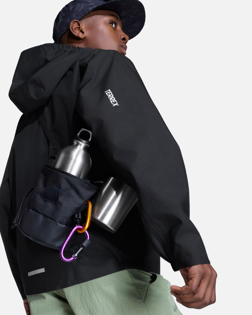 Terrex Multi CLIMAPROOF 2-Lagen-Jacke für Kinder - Schwarz - Footkorner