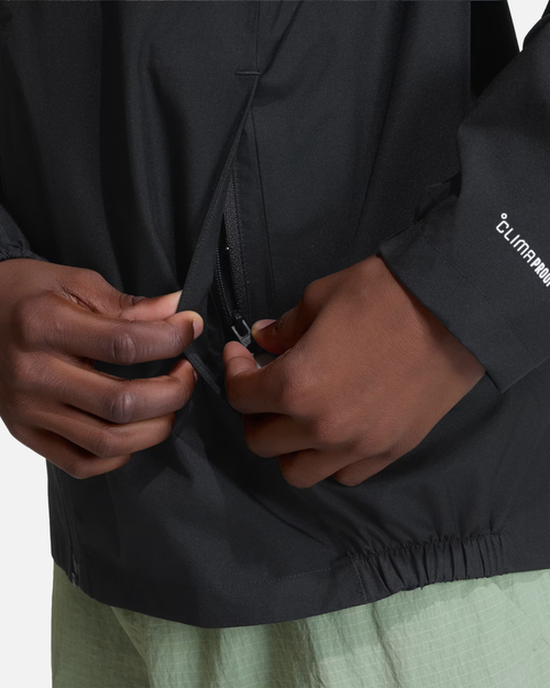 Terrex Multi CLIMAPROOF 2-Lagen-Jacke für Kinder - Schwarz - Footkorner