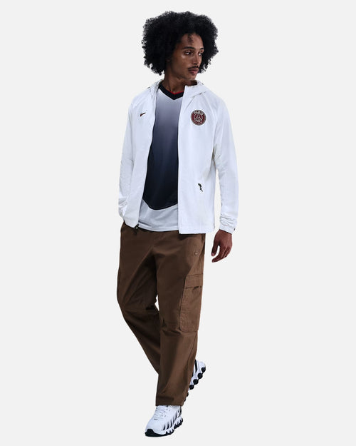 Veste tissée PSG 2025/2026 - Blanc - Footkorner