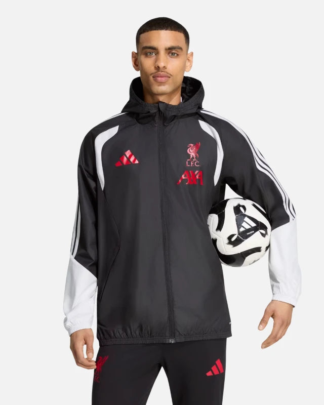 FootkornerLiverpool FC Tiro 2026/2027 Jacke - Schwarz