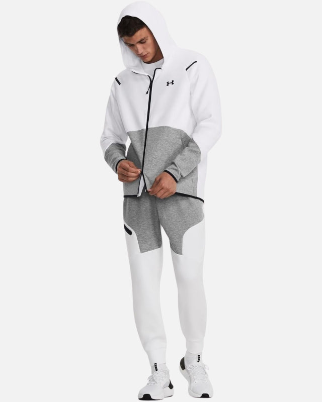 FootkornerVeste Under Armour Unstoppable Fleece - Gris/Blanc