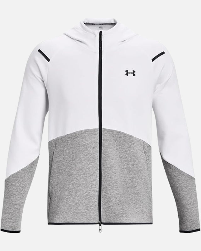 FootkornerVeste Under Armour Unstoppable Fleece - Gris/Blanc