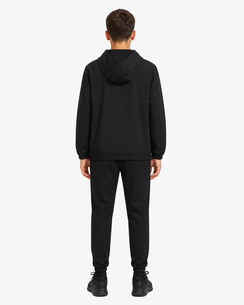 Anorak Under Armour Running Icon Junior  - Noir/Blanc - Footkorner