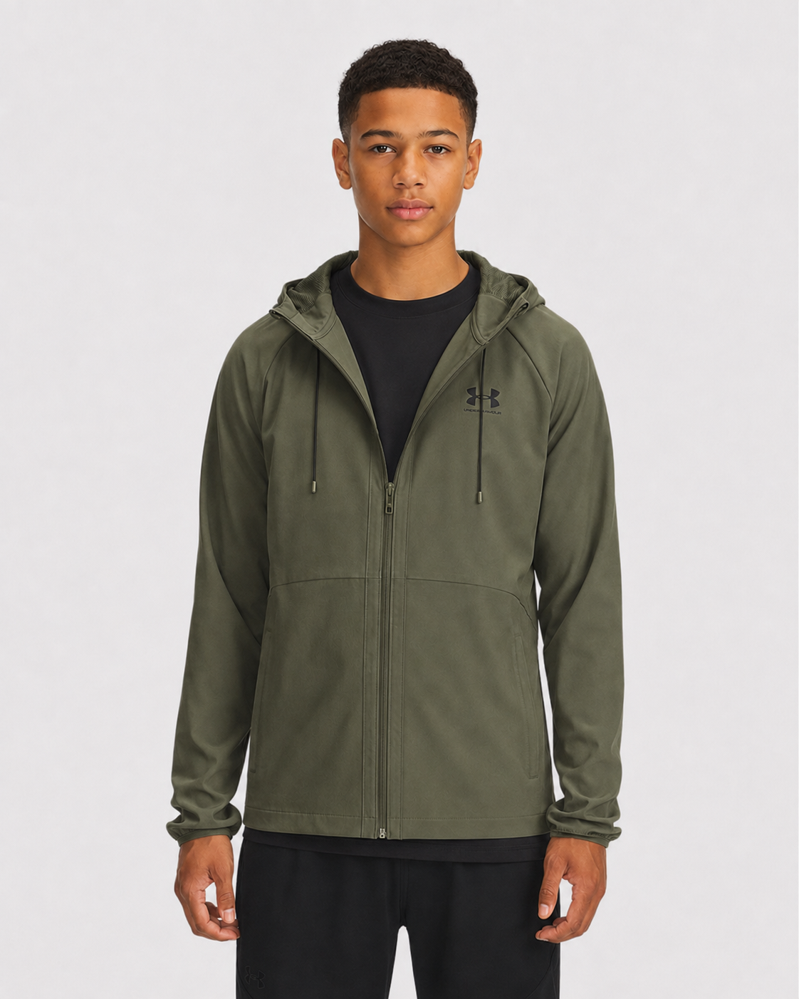 Veste Under Armour Woven Junior - Gris - Footkorner - Footkorner