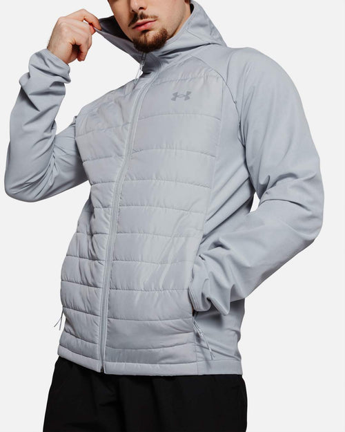 Giacca Under Armour Hybrid Storm Session - Grigia - Footkorner