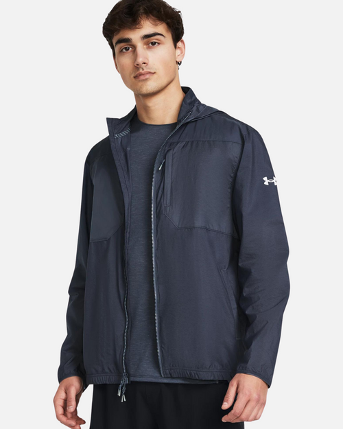 Veste Under Armour Launch Trail - Gris - Footkorner