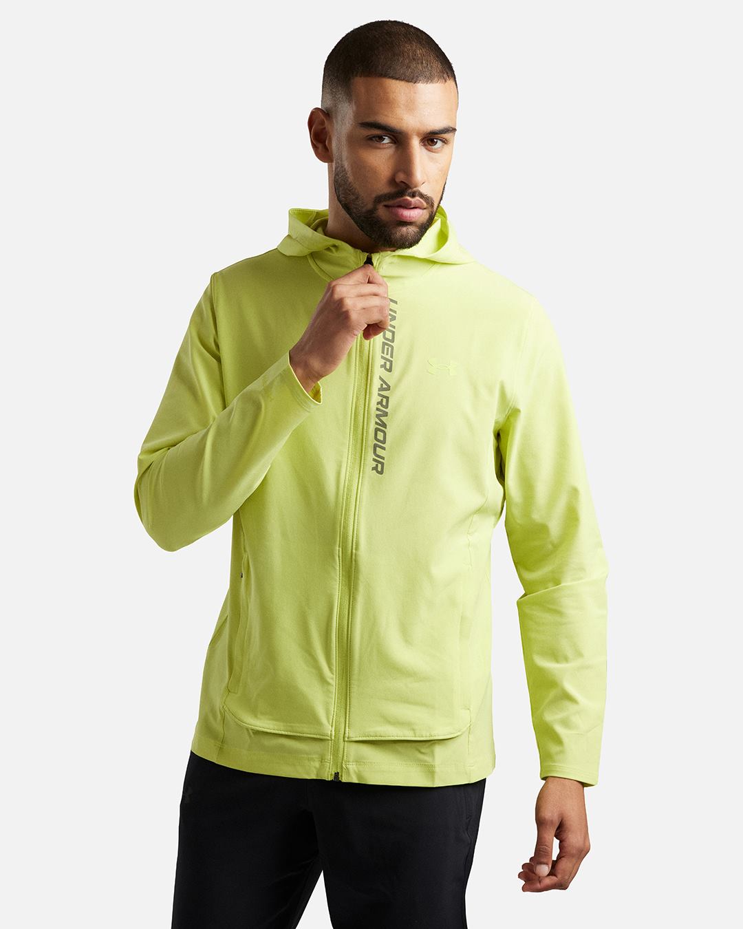 Under Armor Outrun The Storm Jacket - Yellow