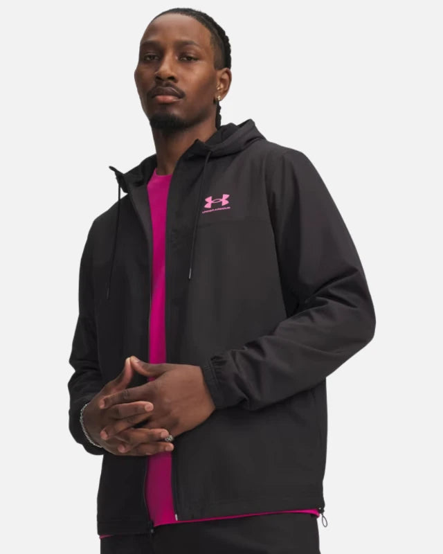FootkornerVeste Under Armour Rival Windbreaker - Noir
