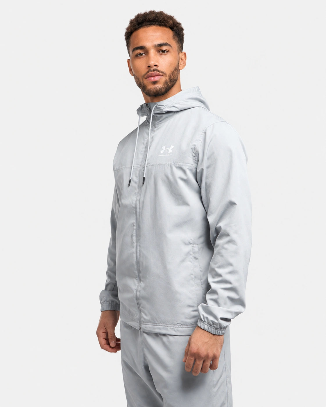FootkornerUnder Armour Running Rival Woven Jacke - Grau