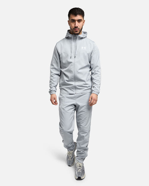 Giacca Under Armour Rival Woven - Grigio - Footkorner