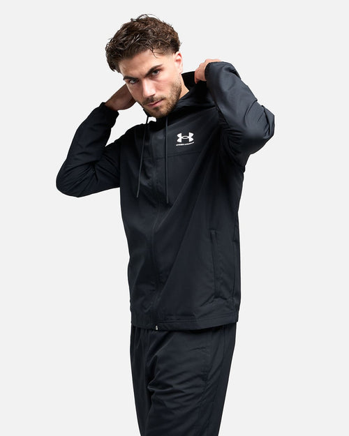 Under Armour Rival Woven Jacke - Schwarz - Footkorner