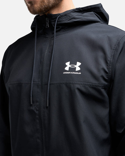 Under Armour Rival Woven Jacke - Schwarz - Footkorner