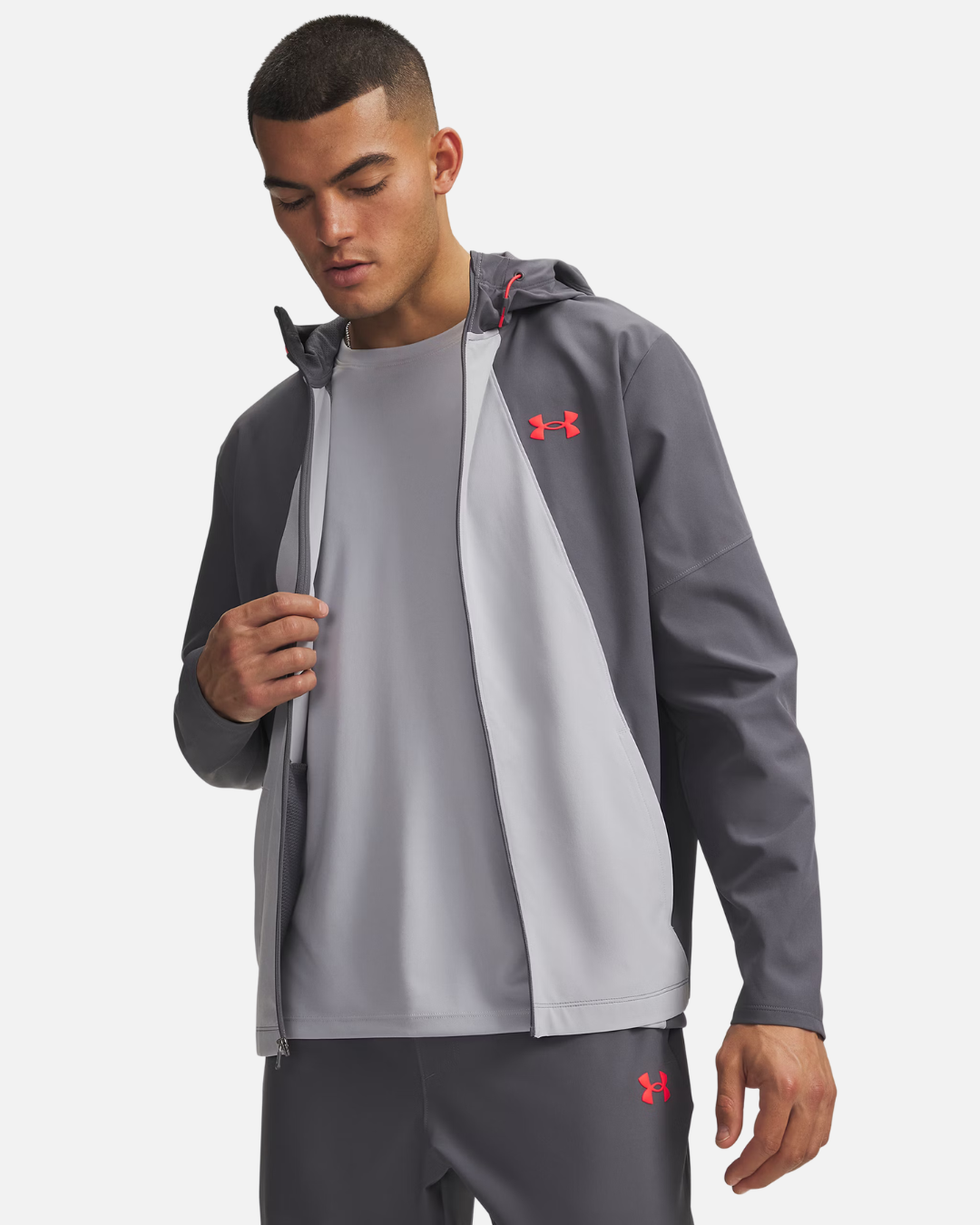 Under Armour Tech Utility Jacket - Blue - Footkorner - Footkorner