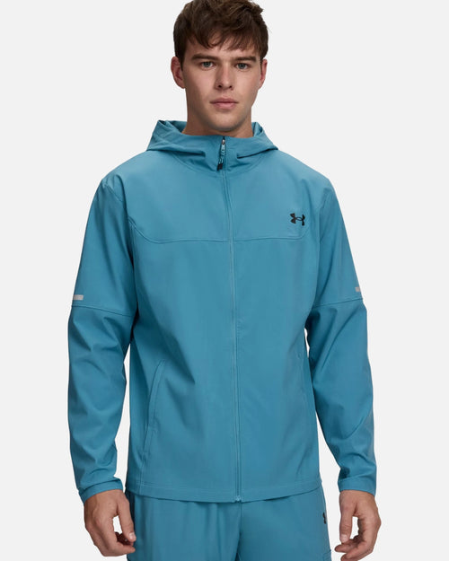 Veste Under Armour Tech Utility Woven - Bleu - Footkorner