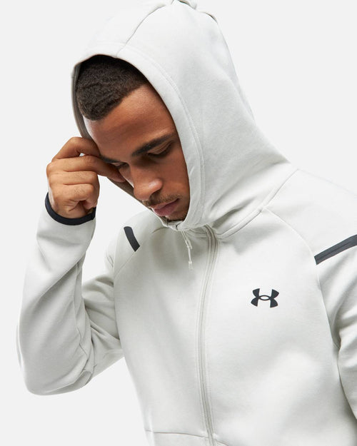Veste Under Armour Unstoppable Fleece - Blanc - Footkorner