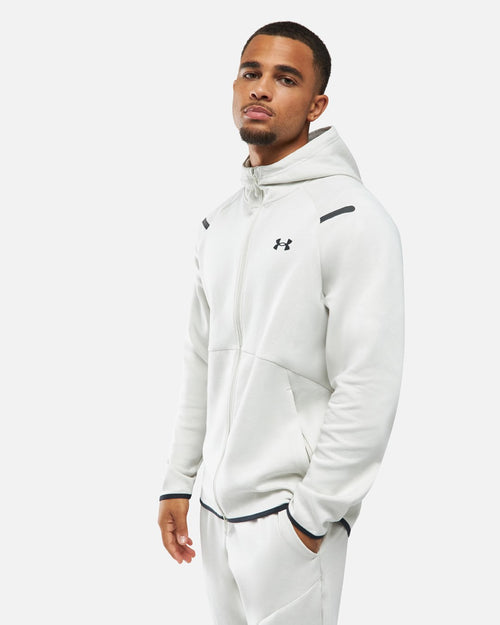 Veste Under Armour Unstoppable Fleece - Blanc - Footkorner