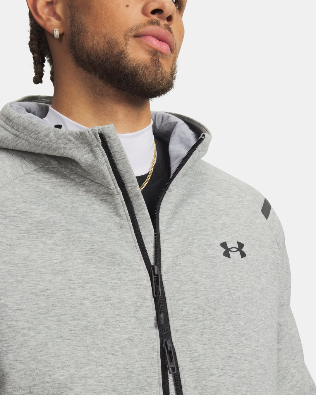 FootkornerUnder Armor Unstoppable Fleece Jacket - Gray