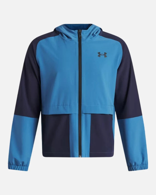 FootkornerVeste Under Armour Unstoppable Woven Enfant - Bleu