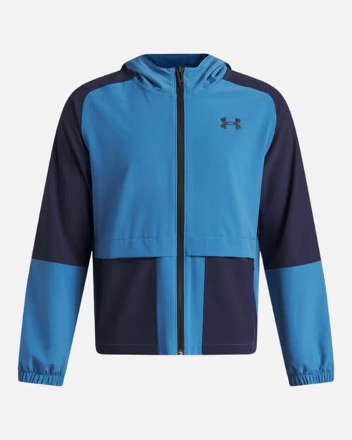 Veste Under Armour Unstoppable Woven Enfant - Bleu - Footkorner
