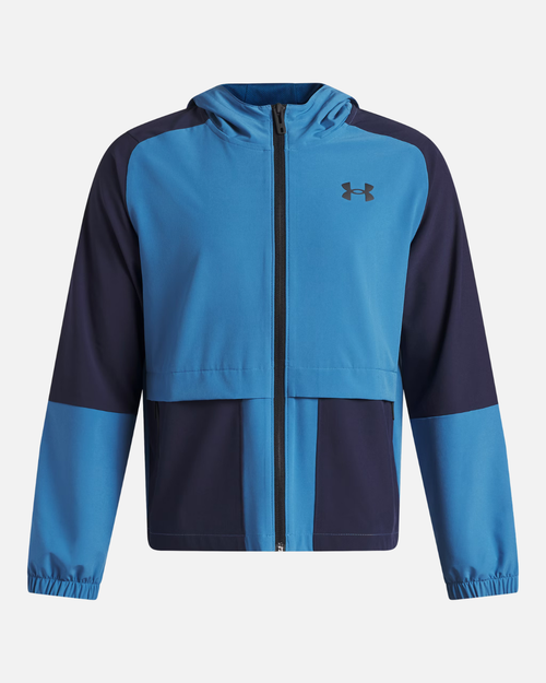 Veste Under Armour Unstoppable Woven Enfant - Bleu - Footkorner