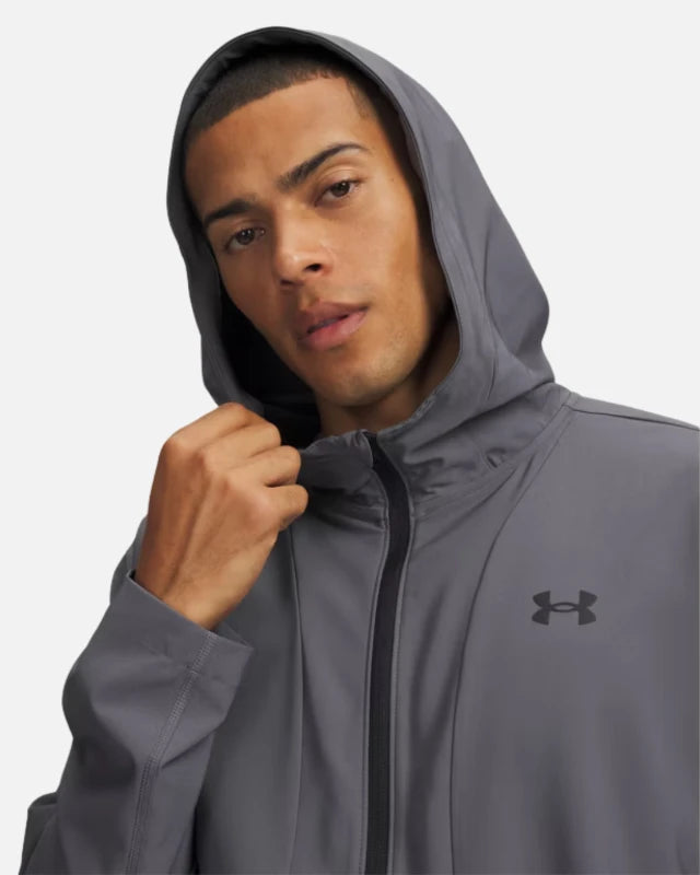 FootkornerChaqueta Under Armour Unstoppable Woven - Gris