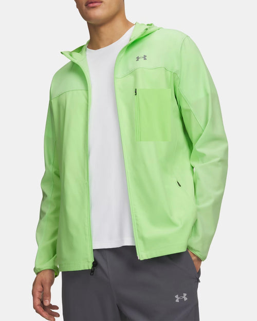 Veste Under Armour Running Velociti Pro Storm - Vert - Footkorner