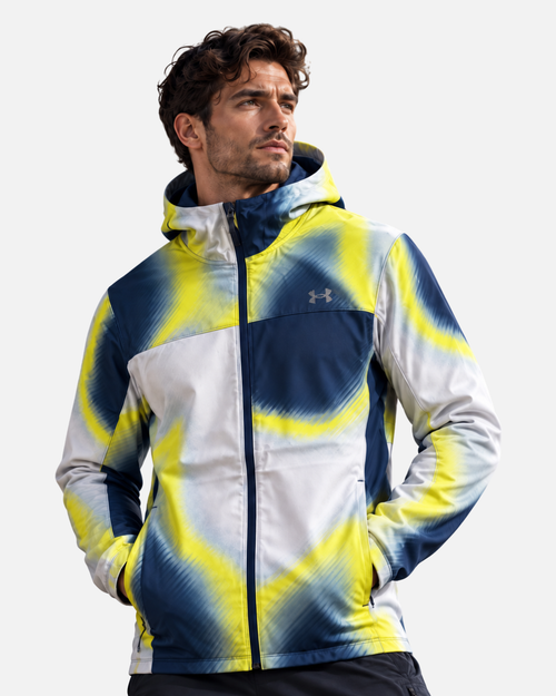Veste Under Armour Velociti Storm - Blanc - Footkorner