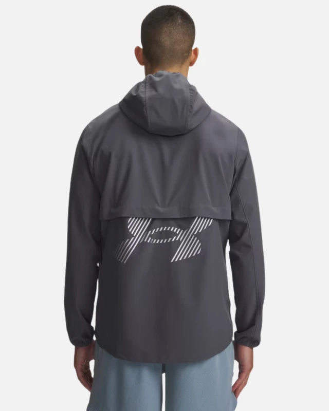 FootkornerUnder Armour Velociti Storm Jacke – Grau