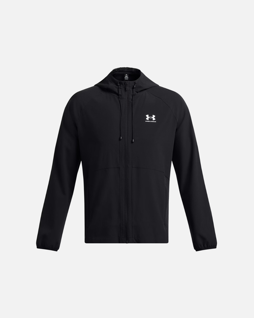 Jacke Under Armour Vibe Woven - Schwarz - Footkorner