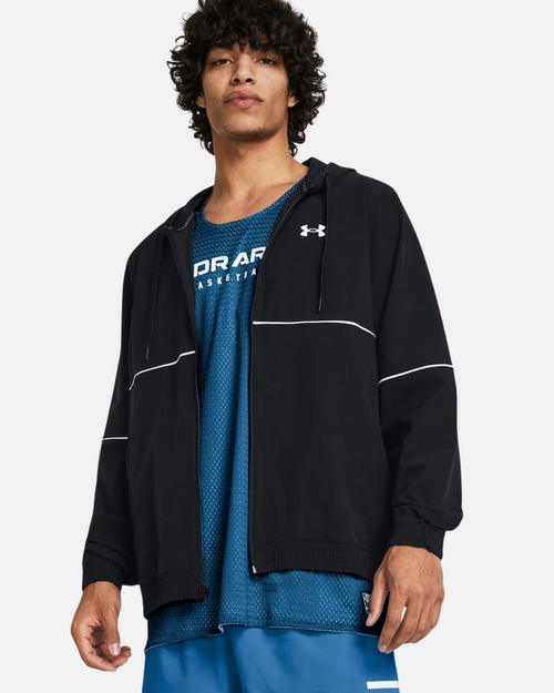 Giacca Under Armour Running Zone Woven - Nera - Footkorner