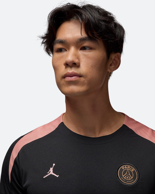 Maglia allenamento PSG 2024/2025 - Nero/Rosa - Footkorner