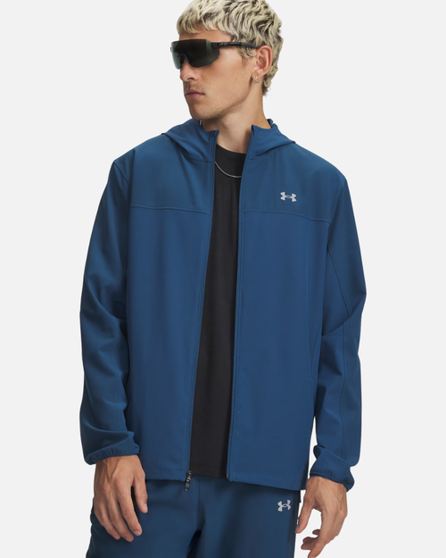 Under Armor Running Velociti Pro Storm Jacket - Blue - Footkorner