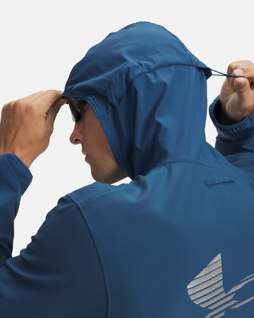Under Armor Running Velociti Pro Storm Jacket - Blue - Footkorner
