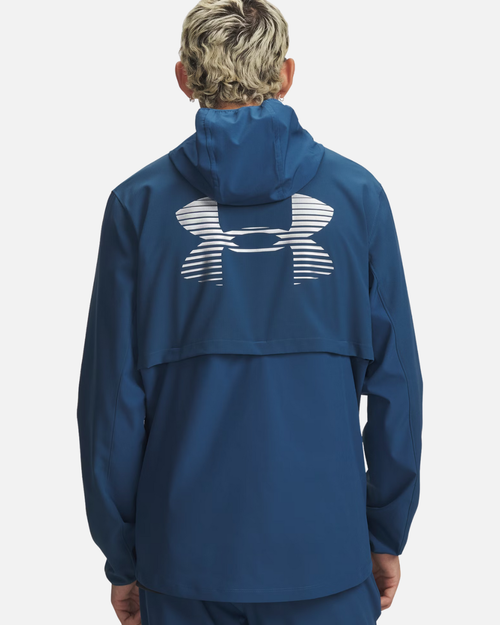 Under Armor Running Velociti Pro Storm Jacket - Blue - Footkorner