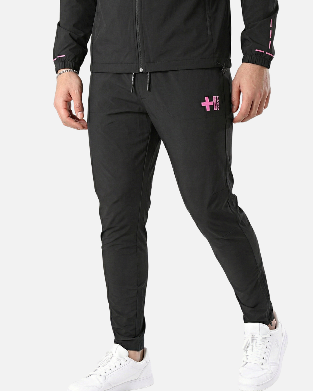 Pantalón Helvetica Bolt Tejido - Negro