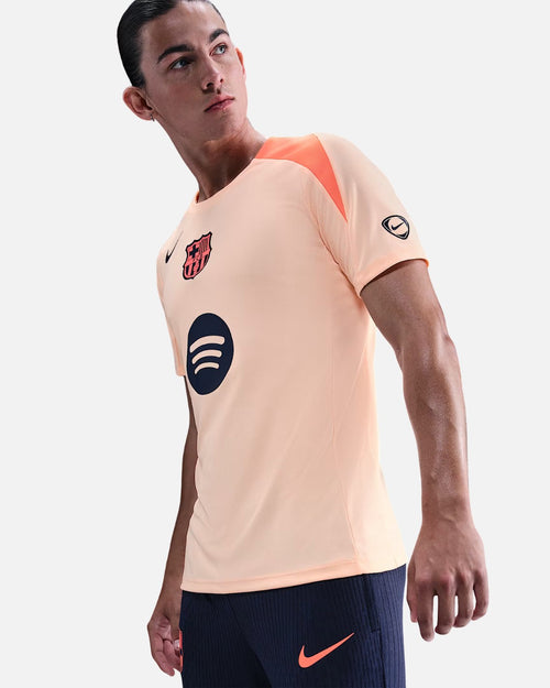 Maillot d'entraînement FC Barcelone 2025/2026 - Orange - Footkorner