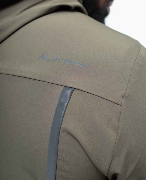 Chándal Scampia Running Gara con capucha integrada - Caqui - Footkorner