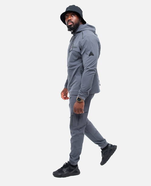 Chándal Scampia Running Gara con capucha integrada - Azul - Footkorner