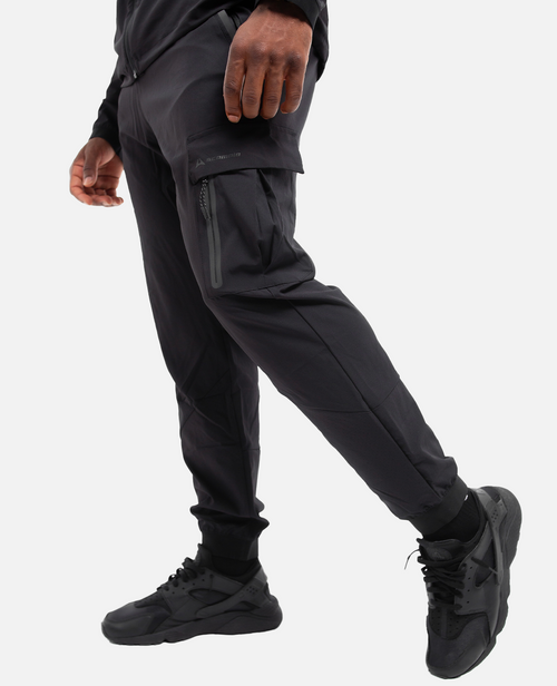 Chándal Scampia Running Gara con capucha integrada - Negro - Footkorner