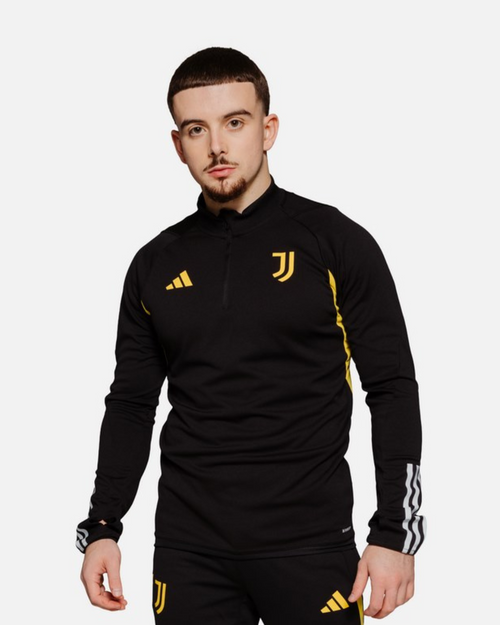 Camiseta de entrenamiento Juventus - Negro/Amarillo/Blanco - Footkorner