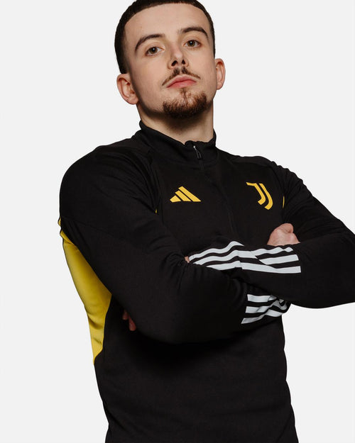 Camiseta de entrenamiento Juventus - Negro/Amarillo/Blanco - Footkorner