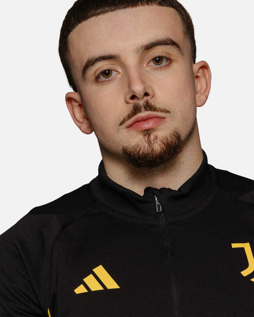 Camiseta de entrenamiento Juventus - Negro/Amarillo/Blanco - Footkorner