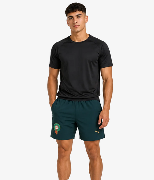 Pantalón corto de entrenamiento Marruecos Copa del Mundo 2026 - Verde - Footkorner