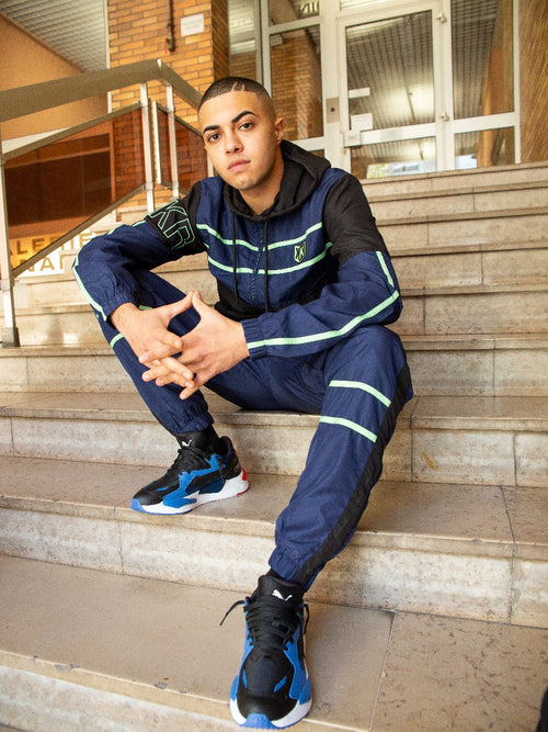 Chándal FTKR III - Marino/Negro/Verde - Footkorner