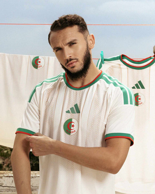 Maillot Algérie Domicile 2025/2026 - Blanc - Footkorner