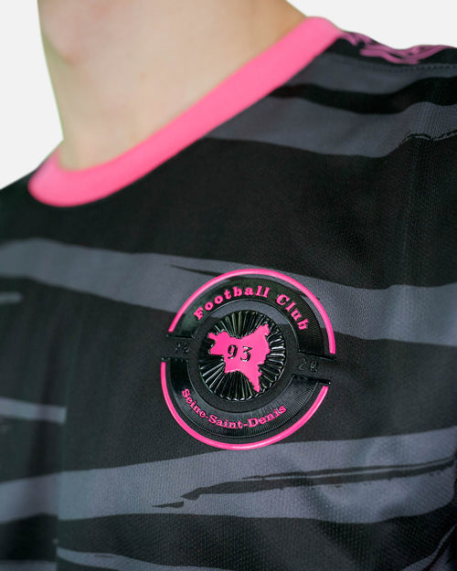 Maillot FC93 2022 - Noir/Rose - Footkorner